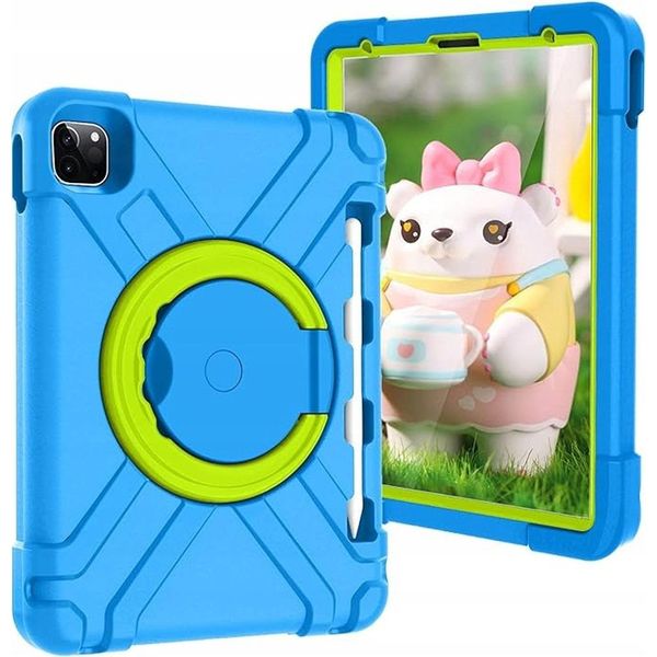 Custodia Per Ipad Air 5/Air 4/Pro 11 Con Supporto Girevole E Penna Stilo Space Blue-image