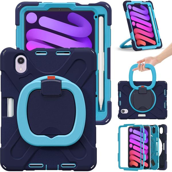 Custodia Per Ipad Pro 12,9" Con Supporto E Stilo Blu Navy"-image