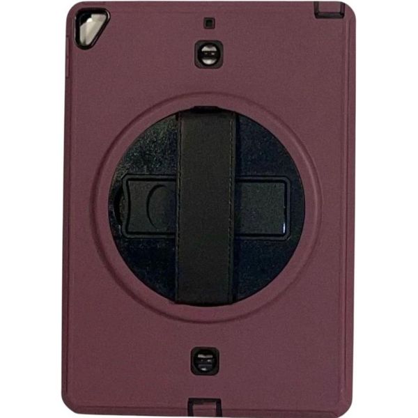 Custodia Blindata Con Supporto Girevole Per Ipad 10,2 Pollici 2021/20/19 Maroon-image