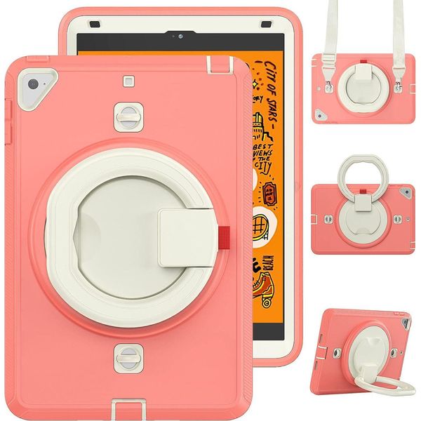 Custodia Per Ipad Mini 5/4 7,9" Blindata Con Supporto Girevole Rosa"-image
