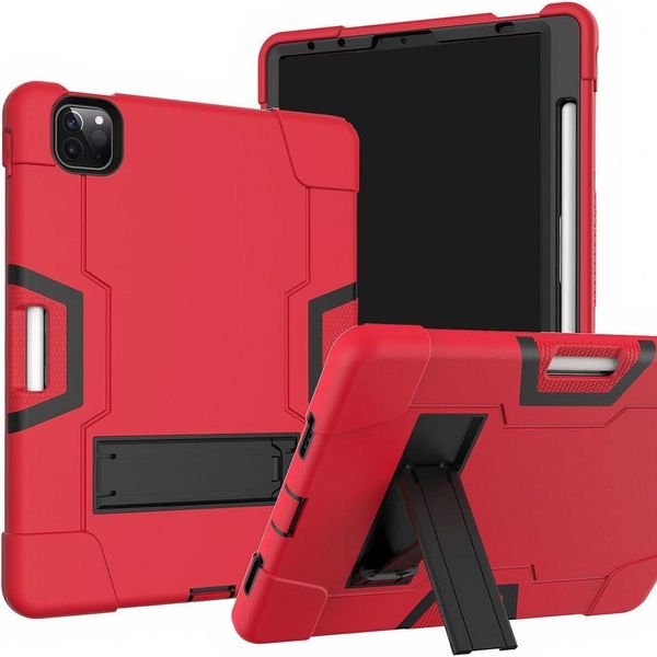 Custodia Per Ipad Air 5/Air 4/Pro 11" Con Supporto E Penna Stilo Rossa"-image