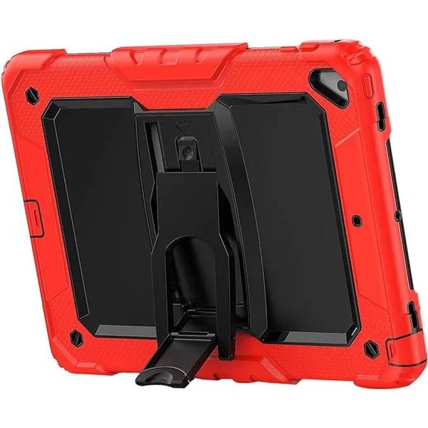 Custodia Per Ipad Air 2 9,7" Con Supporto E Tracolla Rossa"-image