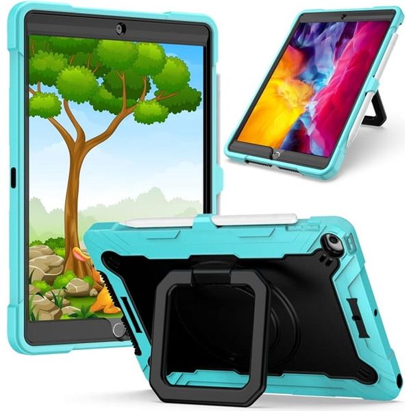 Custodia Per Ipad Air 5/4 10,9"/Pro 11 Supporto E Tracolla Mint"-image
