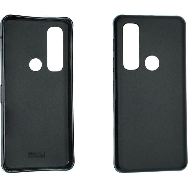 Caseroxx Custodia Protettiva In Tpu Compatibile Con Cat S75, Custodia In Gomma Per Cellulare Protezione Schermo Nero-image