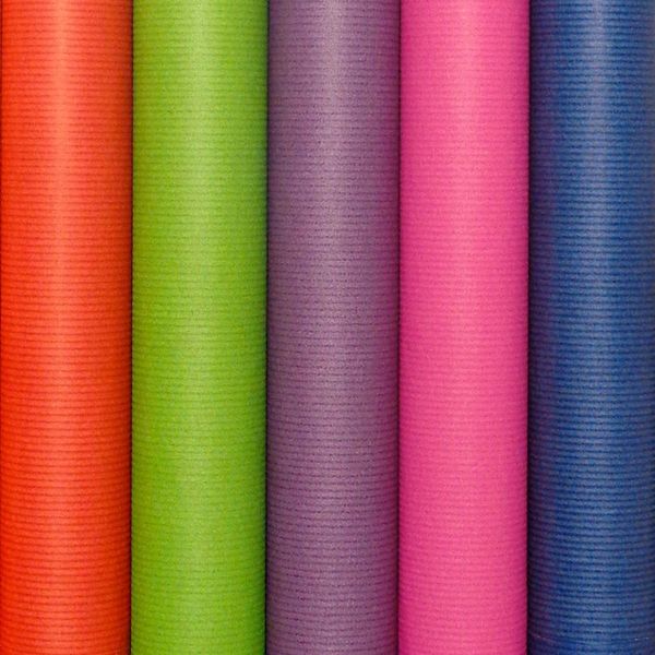 Carta Da Regalo Colorata Da Assortimento Di Carta Kraft - 200 X 70 Cm - 50 Rotoli-image