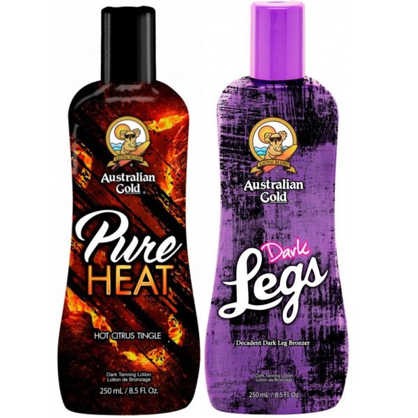Australian Gold Pure Heat Effect Tingle + Gambe Scure-image