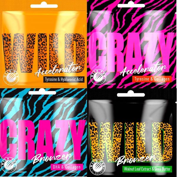 Wild Tan Wild Per L'abbronzatura Confezione Di Bustine X8Pz-image