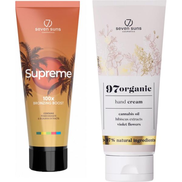 7Suns Supreme Bronzer 250Ml + Crema Mani 75Ml In Omaggio-image