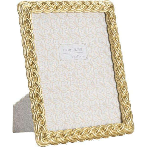 Mauro Ferretti Cornice In Corda 20X25 Cm Oro-image