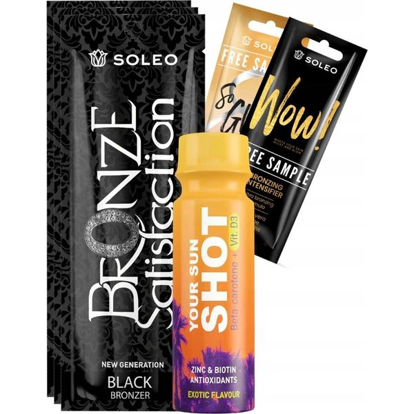 Soleo Black Bronzer 3X15Ml Strong Bronzer Z + Omaggi-image
