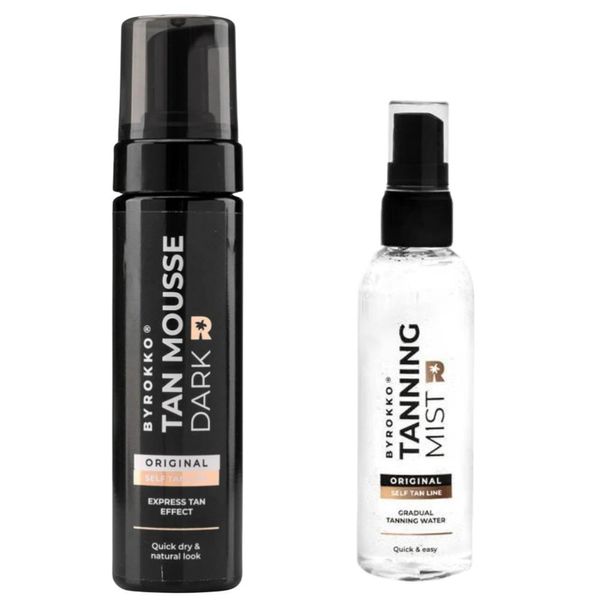 Byrokko Tan Mousse Dark + Nebbia Autoabbronzante 100 Ml-image