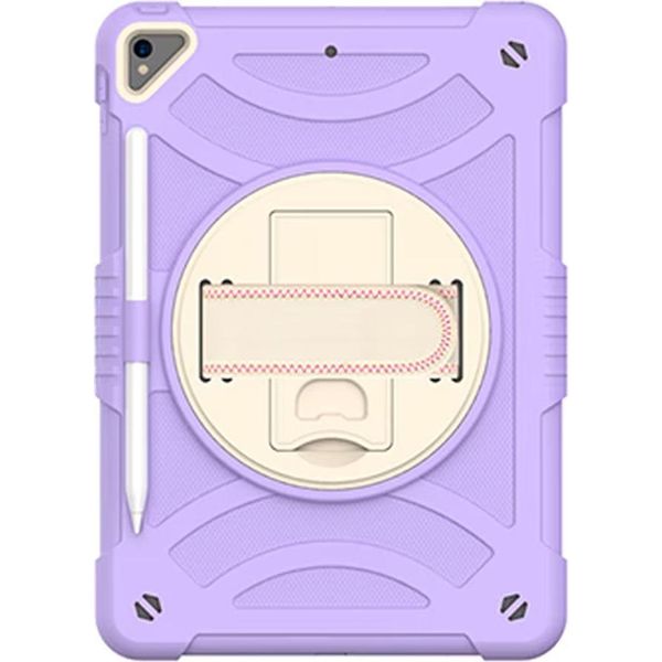 Custodia Per Ipad 9/8/7 10,2" Con Supporto E Tracolla Viola"-image