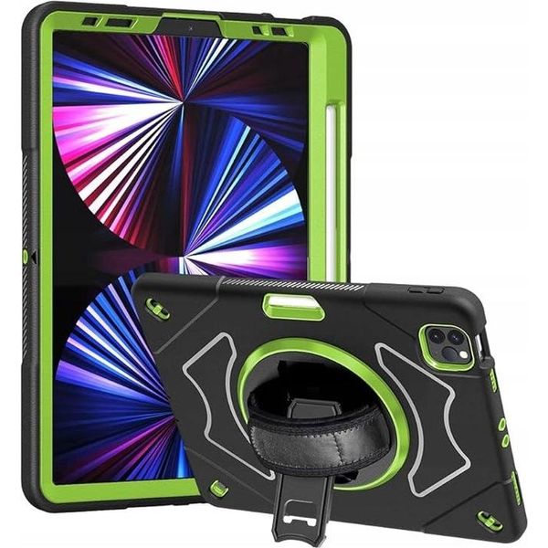 Custodia Per Ipad Pro 3/2 11" 2021/2020 Con Supporto Girevole E Stilo Space Black"-image