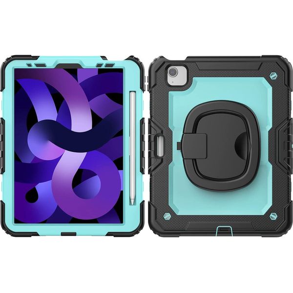 Custodia Per Ipad Air 5/Air 4/Pro 11" Stand Con Stilo Blu"-image