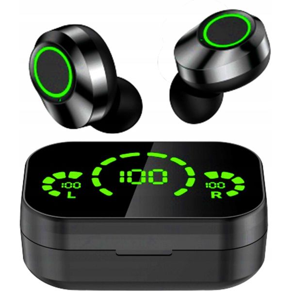 Auricolari Wireless In-Ear Bluetooth 5.0 YD03 Touch Con Custodia Di Ricarica-image