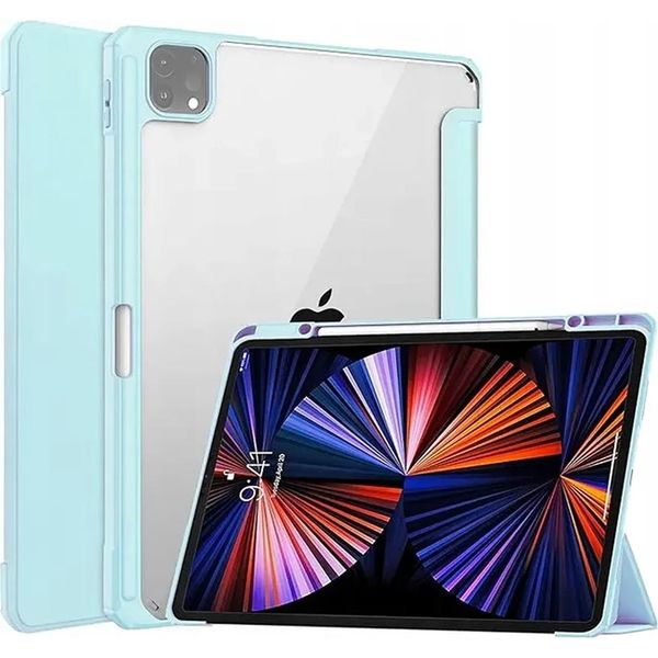 Custodia Per Ipad Pro 12,9" Magnetica Con Supporto Per Stilo Blu"-image