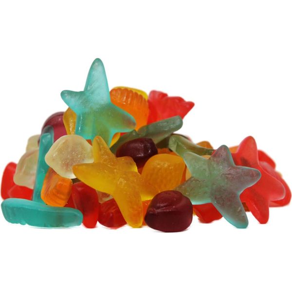 Gomme Da Masticare Alla Frutta Senza Zucchero In 5 Gusti Fruttati 1000G-image