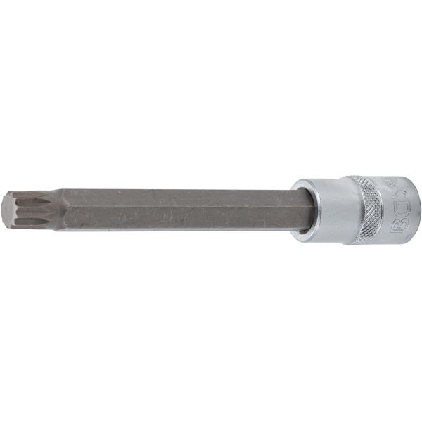 Bgs 5184-M12 | Inserto Bit | Lunghezza 140 Mm | 12,5 Mm (1/2") | Multidente Interno (Per Xzn) M12"-image