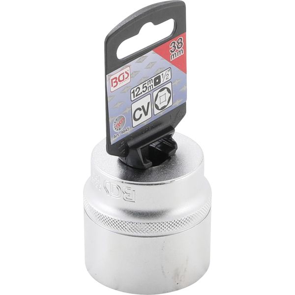 Bgs Chiave A Bussola Esagonale Con Attacco Quadro 12,5 Mm (1/2") Sw 38 Mm - 9845"-image