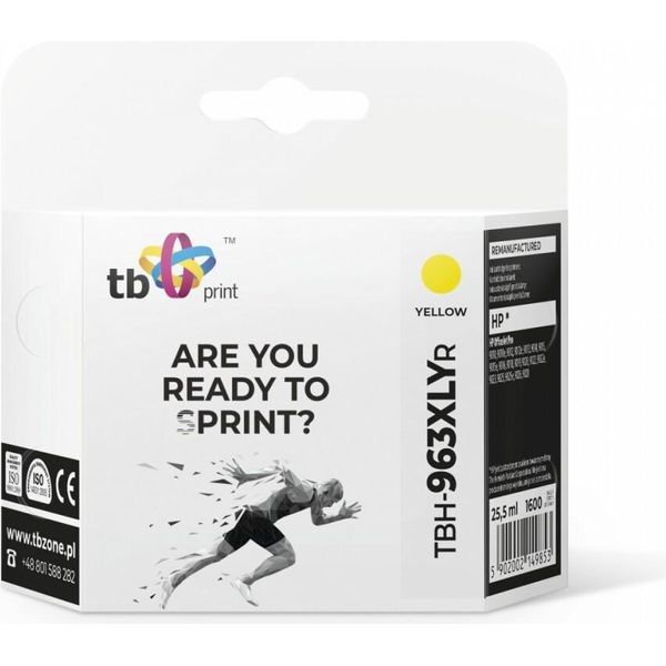 Tb Print Ink For Hp Officejet Pro 9020 TBH-963XLYR Ye-image