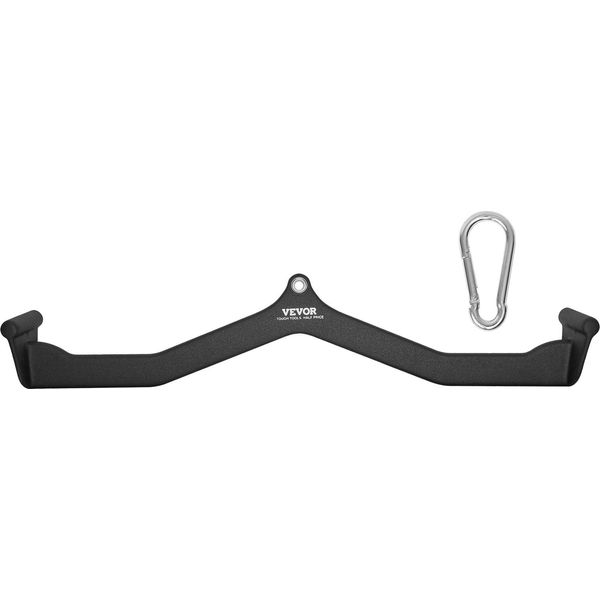 Attacco Per Lat Pull-Down Vevor, Attacco Per Vogatore Con Barra A V Per Macchina A Cavi, Barra Per Pull-Up, Allenamento Per La Forza Della Schiena, Maniglie Rivestite In Gomma, Curl, Barra Per Lat Pull-Down, Portata 550 Kg-image