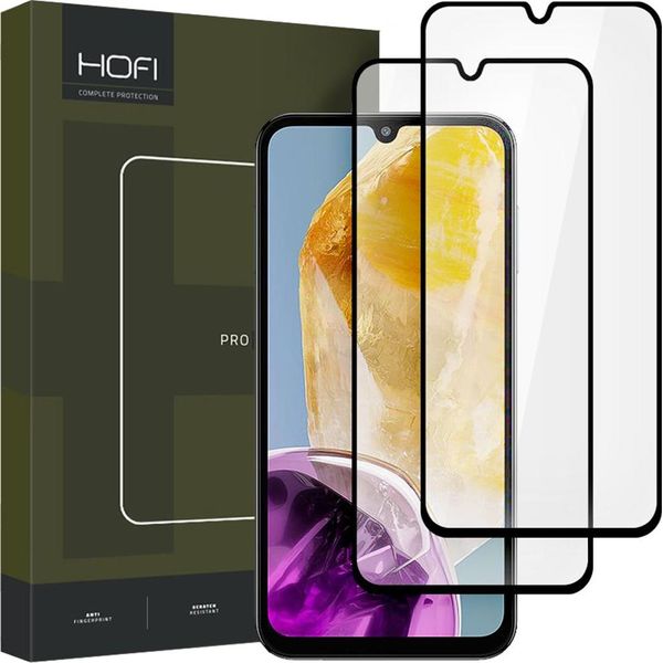 Vetro Temperato Hofi Glass Pro+ 2 Pack Galaxy M15 5G Nero-image