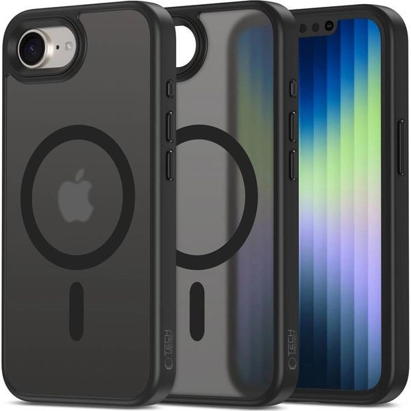 Tech-Protect Magmat Magsafe Iphone 16E Nero Opaco-image
