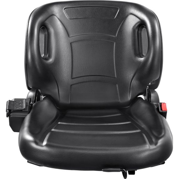 Succebuy Sedile Universale Per Carrello Elevatore, Angolo Dello Schienale Regolabile, Con Microinterruttore E Cintura Di Sicurezza, Sedile Universale Per Trattore, Caricatore, Escavatore-image