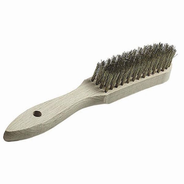 Ironside 139-020/150593 Spazzola Metallica In Ottone 3Rhg Filo Da 0,30 Mm, Color Ottone/Naturale-image