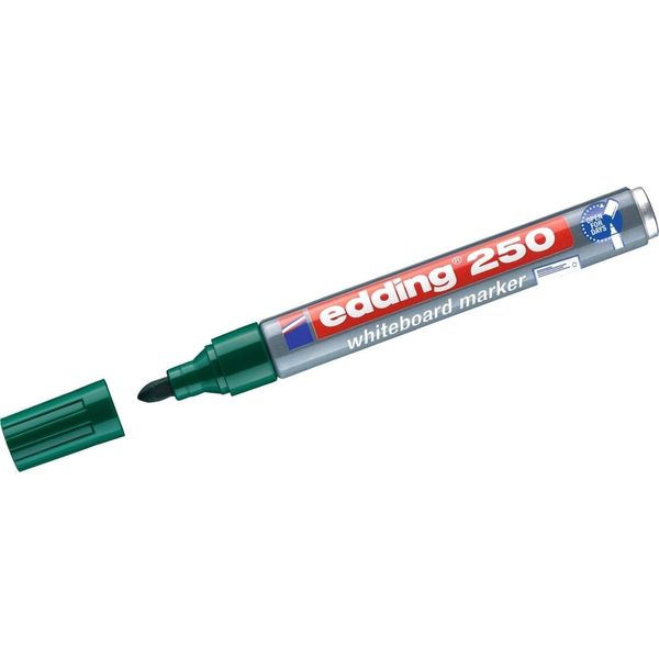 Edding Punta Di Feltro Edding 250 Lavagna Da 1,5-3 Mm Verde | 10 Pezzi-image