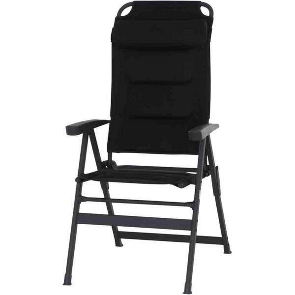 Sedia Da Campeggio Siena Garden Premium In Antracite, Alluminio/ Rete 2D-image