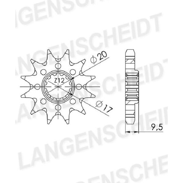 Pignone Supersprox 428 13T-image
