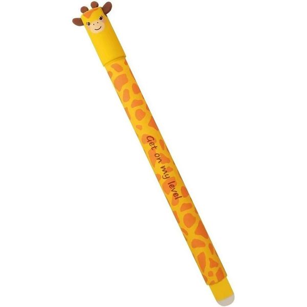 Eberhard Faber 582112 Eberhard Faber Animal Erase It! Lama Gelschreiber Giraffe 0,7 Mm, Schreibfarbe: Blau, 1 St.-image