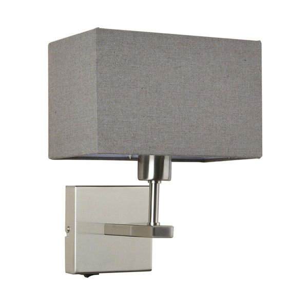 Italux Norte Lampada Da Parete A Led Moderna In Nichel WL-1122-1-A-SN-RC-GR-image