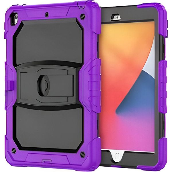 Custodia Con Supporto Per Ipad 2019/2020/2021 10,2 Pollici Viola-image