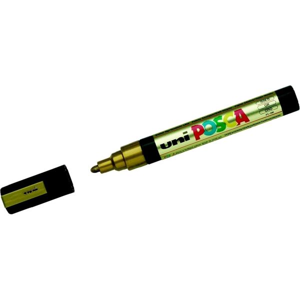 Posca - Posca PC5M M Poca PC5M Gold | 1 Pezzo | 6 Pezzi-image