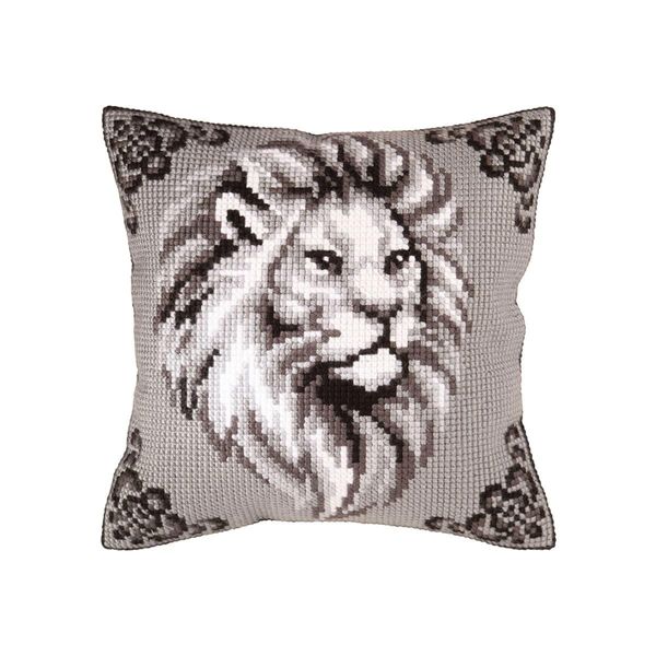 Set Di Cuscini Cda A Punto Croce "Ornamento"", Stampato, 40X40Cm"-image