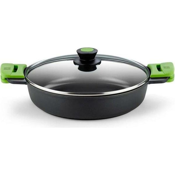 Casseruola Con Coperchio Bra Prior Alluminio Nero 2,3 L Ø 24 Cm (1 Unità)-image