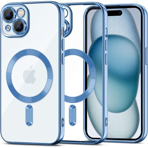 Tech-Protect Magshine Magsafe Iphone 15 Blu Cielo-image