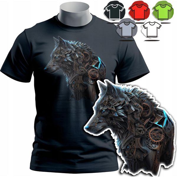 Modelli Di Magliette Da Uomo Tra Cui Scegliere - Wolf Wolf Alpha Animal Sigma - M-image