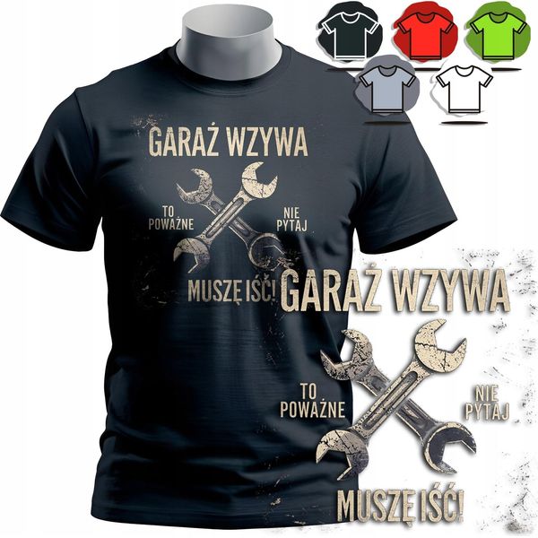 Modelli Di Magliette Da Uomo Tra Cui Scegliere - Garage Calls Auto Gift - Xs-image