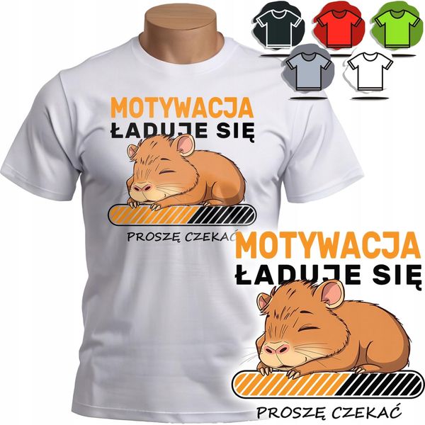 Maglietta Da Uomo Choice Patterns - Motivation Capybara Gift - 3Xl-image