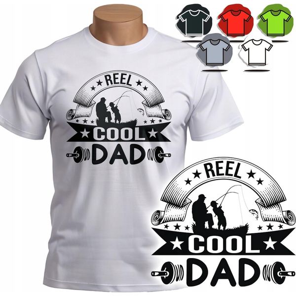 Maglietta Uomo Choice Patterns - Reel Cool Dad - 3Xl-image