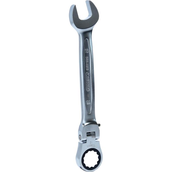 Ks Tools Gearplus Chiave Ad Anello A Cricchetto, Bloccabile, 18 Mm ( 503.4818 )-image