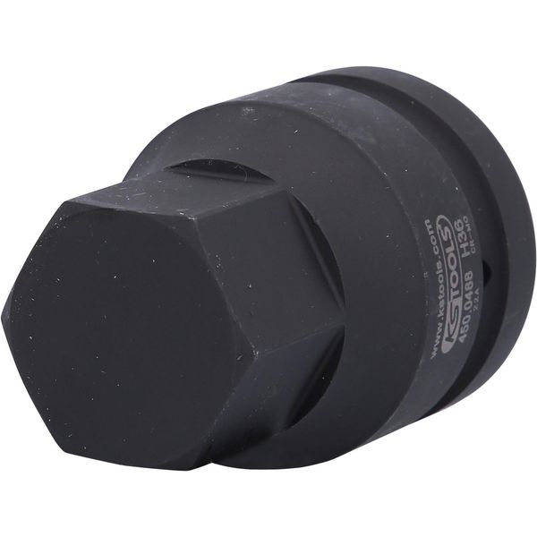 Ks Tools 2,50Cm 1" Presa Di Forza Esagonale Corta 36 Mm 450.0488"-image