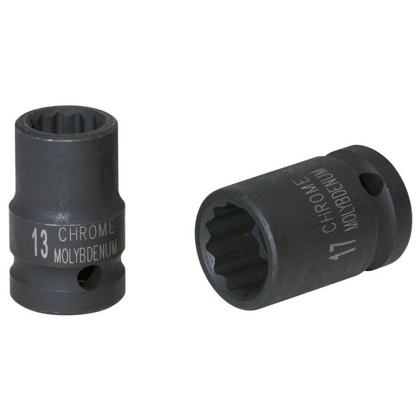 Ks Tools 3/8" Presa Elettrica A 12 Punte Corta 6 Mm - 515.1563"-image