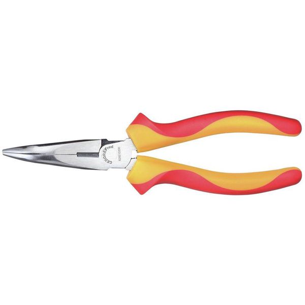 Gedore Rosso R29510200 Pinze A Becchi Tondi Vde 200 Mm 45° Manico 2K, 3301412-image