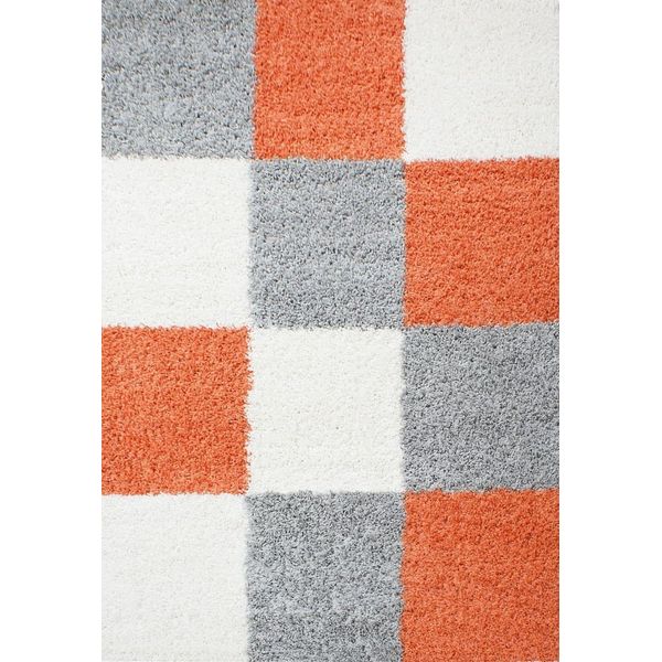 80X250 Cm Tappeto Pezzo Life Shaggy 1501 Terra-image