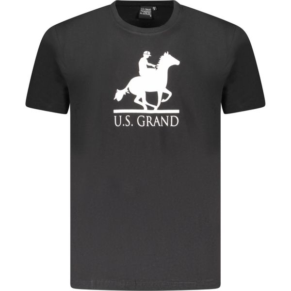 Us Grand Polo SHORT-SARM T-SHIRT Men Black : Colore - Nero, Taglia - 3XL Taglia: 3XL Colore: Nero-image