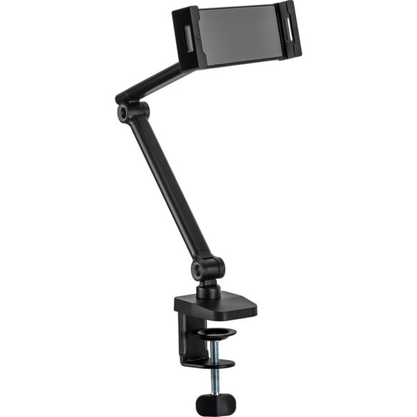 Inline® Supporto Per Tablet Con Morsetto Da Tavolo, Fino A 12,9", Nero"-image